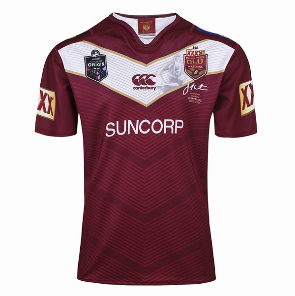 Camiseta Maroons Rugby 2017 Thurston